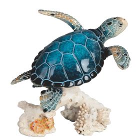 4.75"W Sea Turtle Upwards Figurine Home Decor Gift