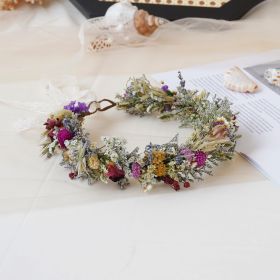 Gypsophila Crown, Dried Flower Crown, Bridal Wedding, Daily Party, Birthday Suitable Crown (Option: Adult)