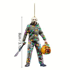 Purchase Classic Horror Magic Symbols, Halloween Decorations, Car Mirror Ornaments, Christmas Tree Decorations, Birthday Parties, Room Decoration (Style: Broadsword B04)